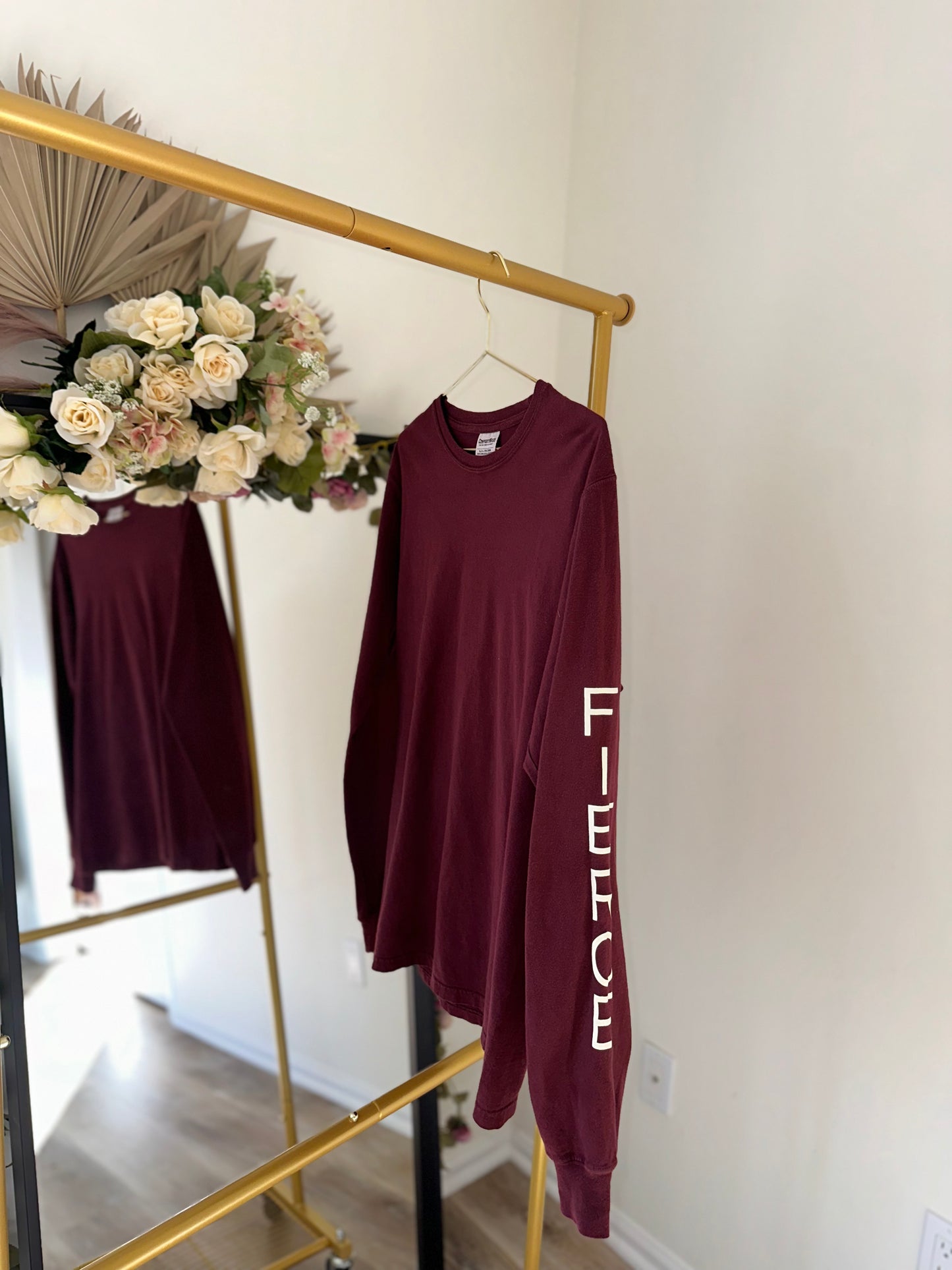 Burgundy Long Sleeve